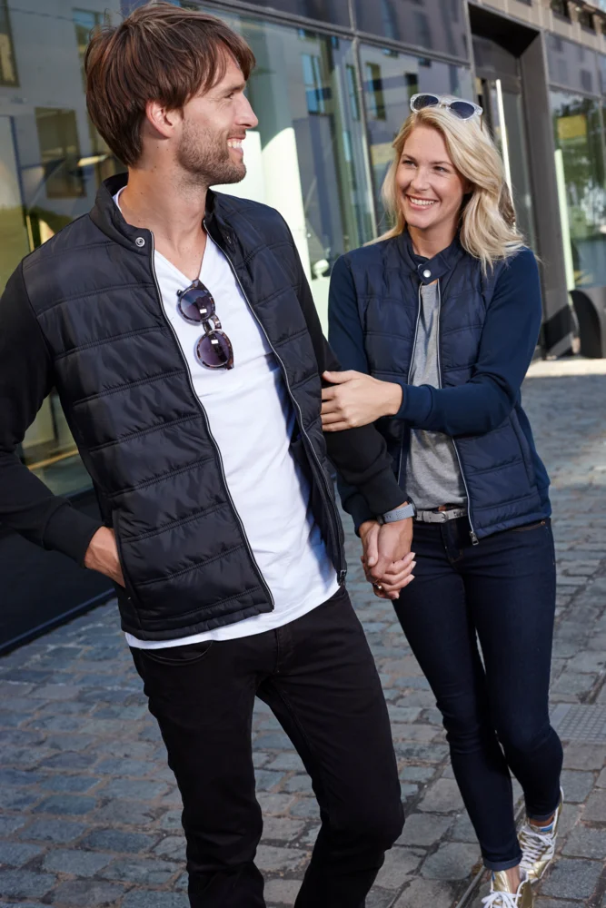 Damen Hybrid Sweatjacke
