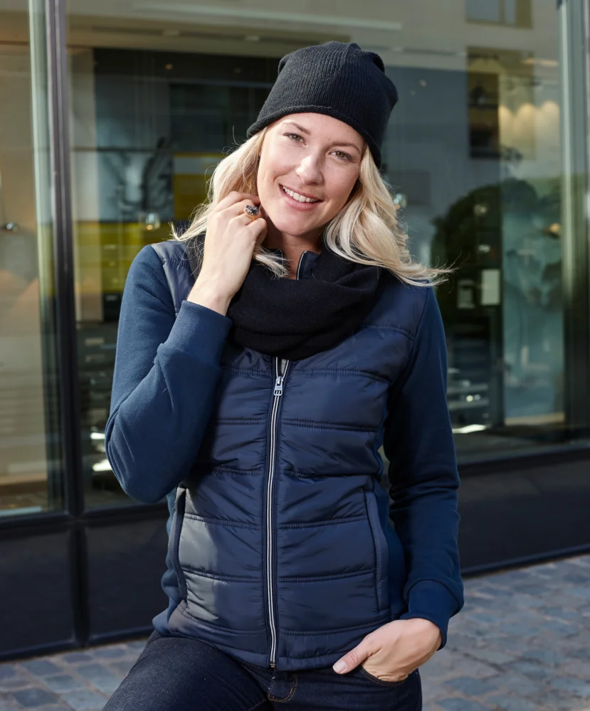 Damen Hybrid Sweatjacke