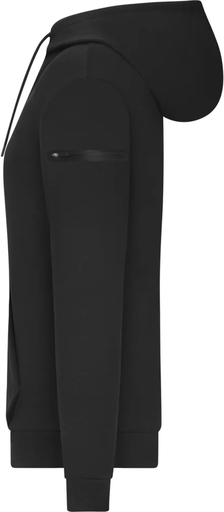 Ladies' Interlock Hooded Sweater