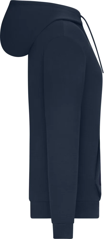 Ladies' Interlock Hooded Sweater
