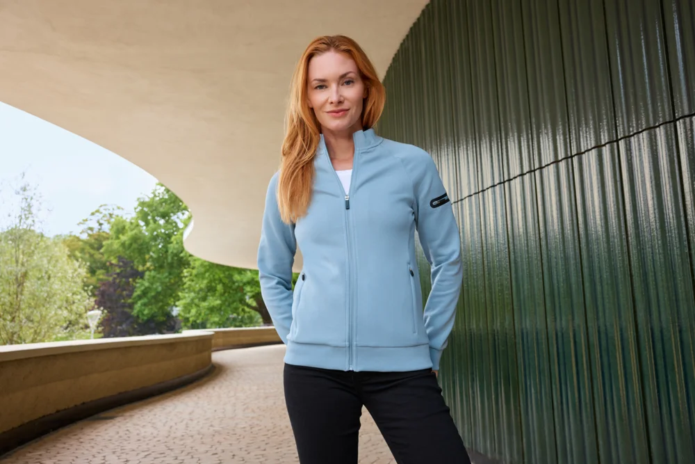 Ladies' Interlock Sweat Jacket