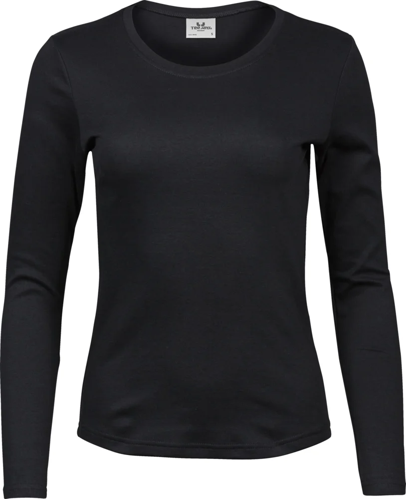 Damen Interlock T-Shirt langarm
