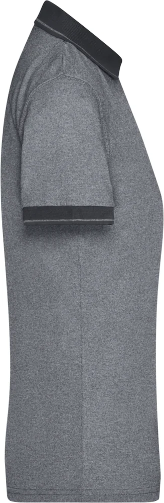 Damen Jersey Melange Polo