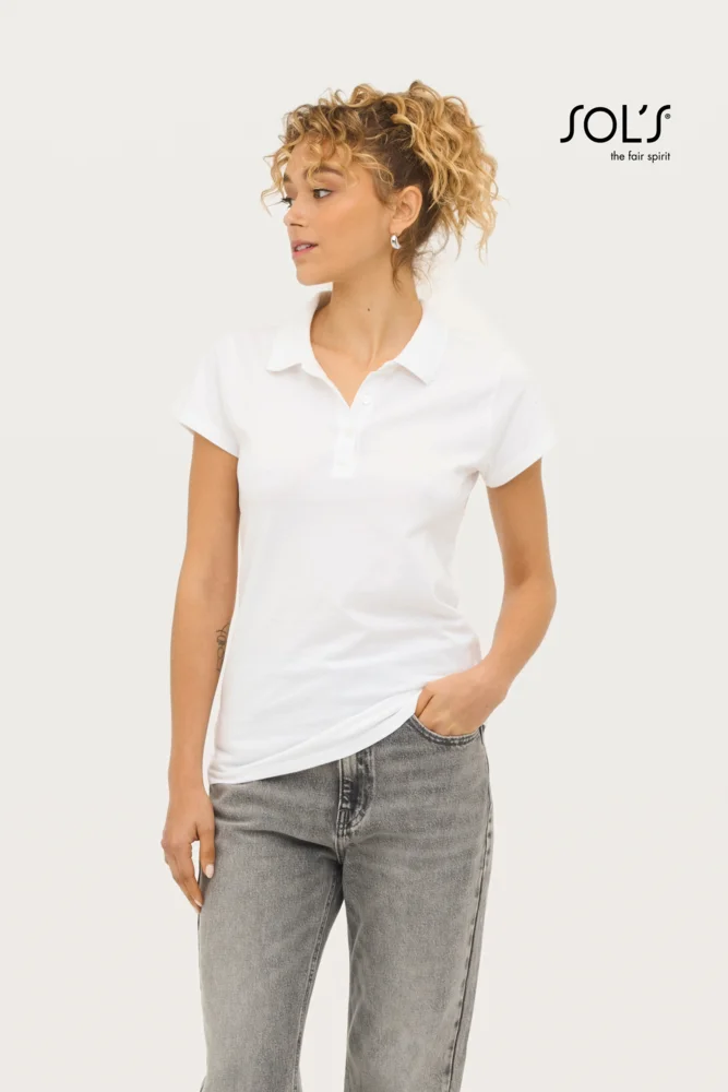Damen Jersey Polo