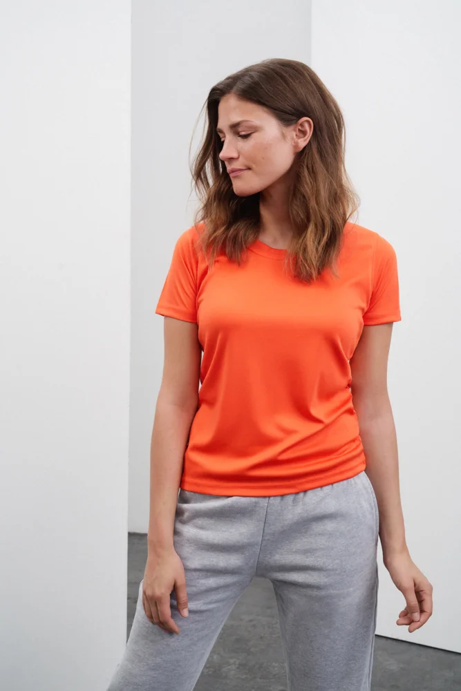 Damen Jersey Sport Shirt