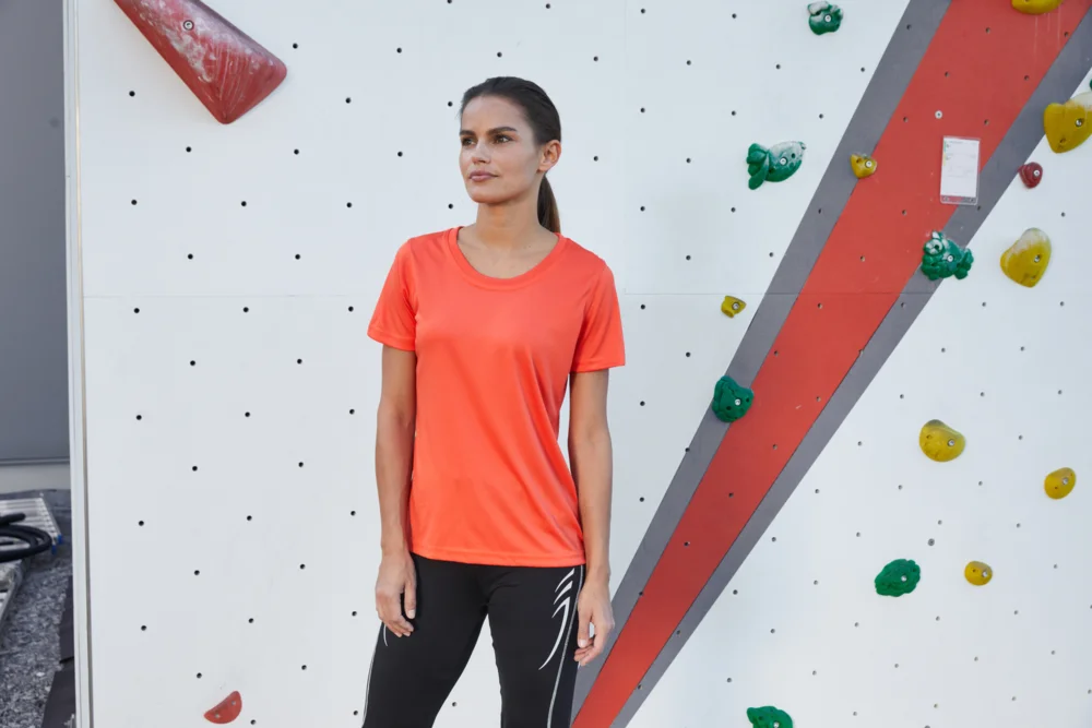 Damen Jersey Sport Shirt