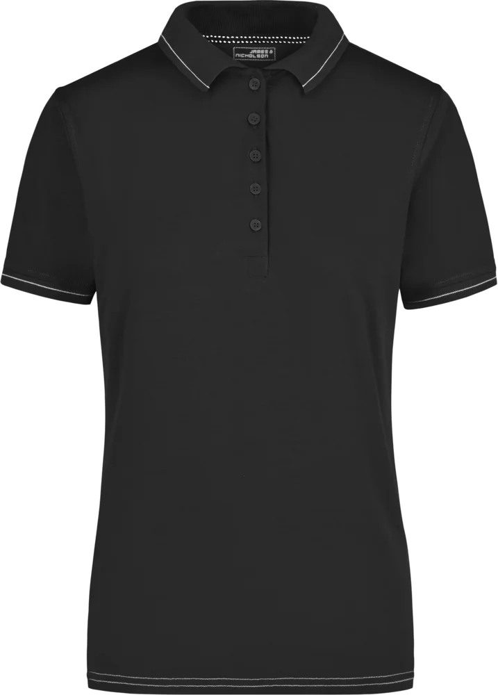 Damen Jersey Stretch Polo