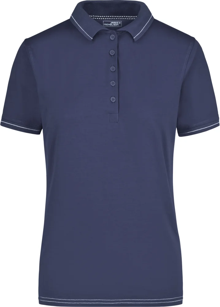 Damen Jersey Stretch Polo
