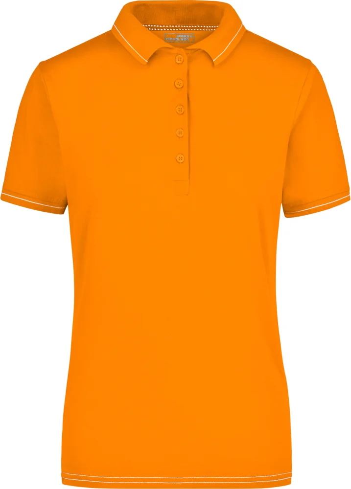 Damen Jersey Stretch Polo