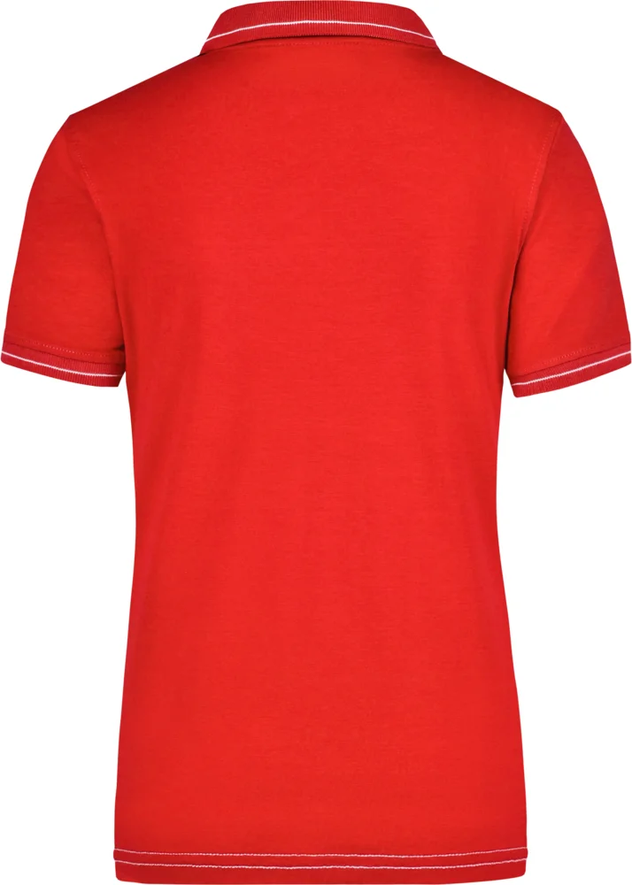 Damen Jersey Stretch Polo