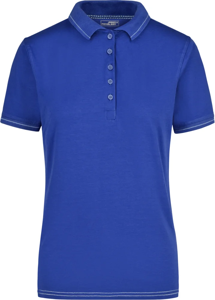 Damen Jersey Stretch Polo