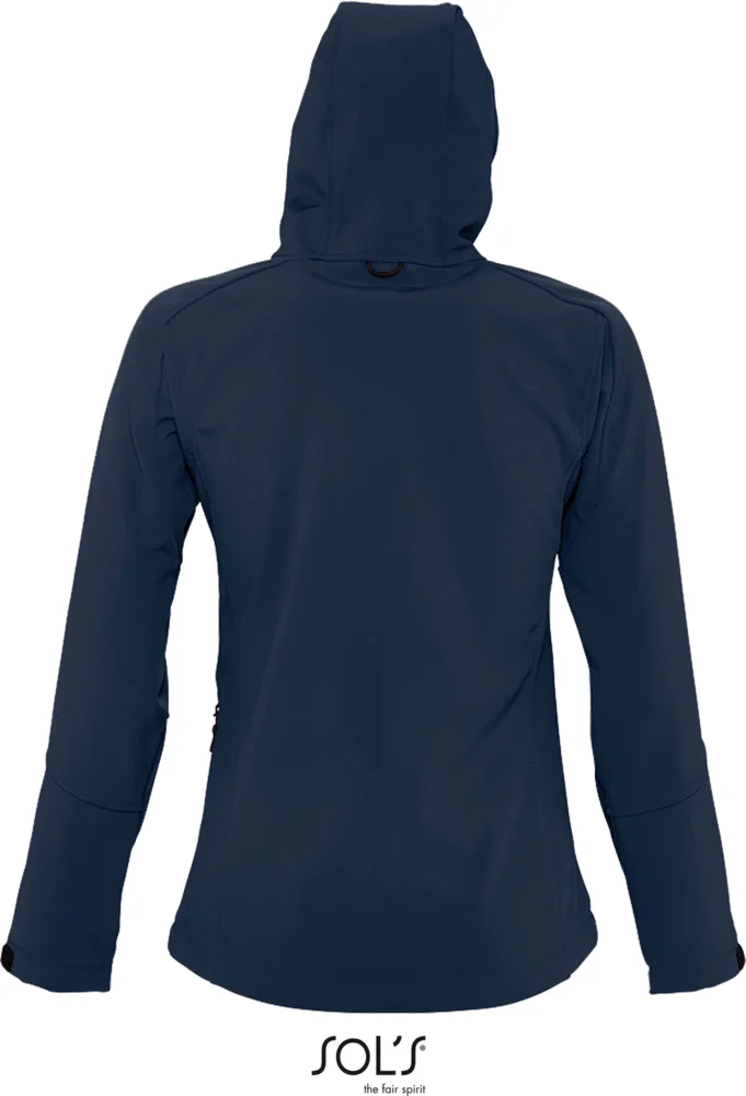 Damen Kapuzen 3-Lagen Softshell Jacke