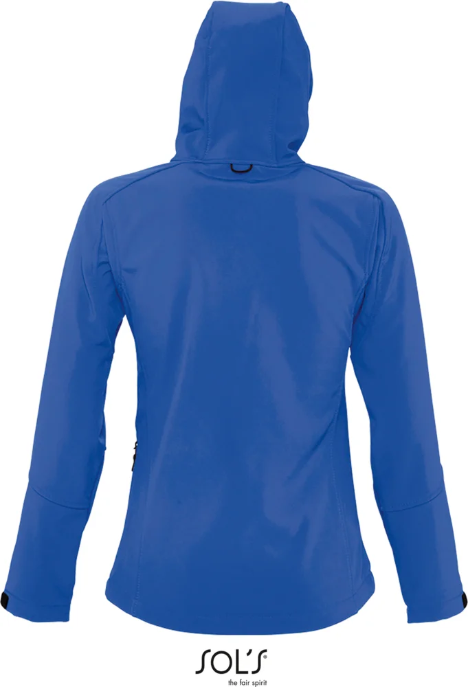 Damen Kapuzen 3-Lagen Softshell Jacke