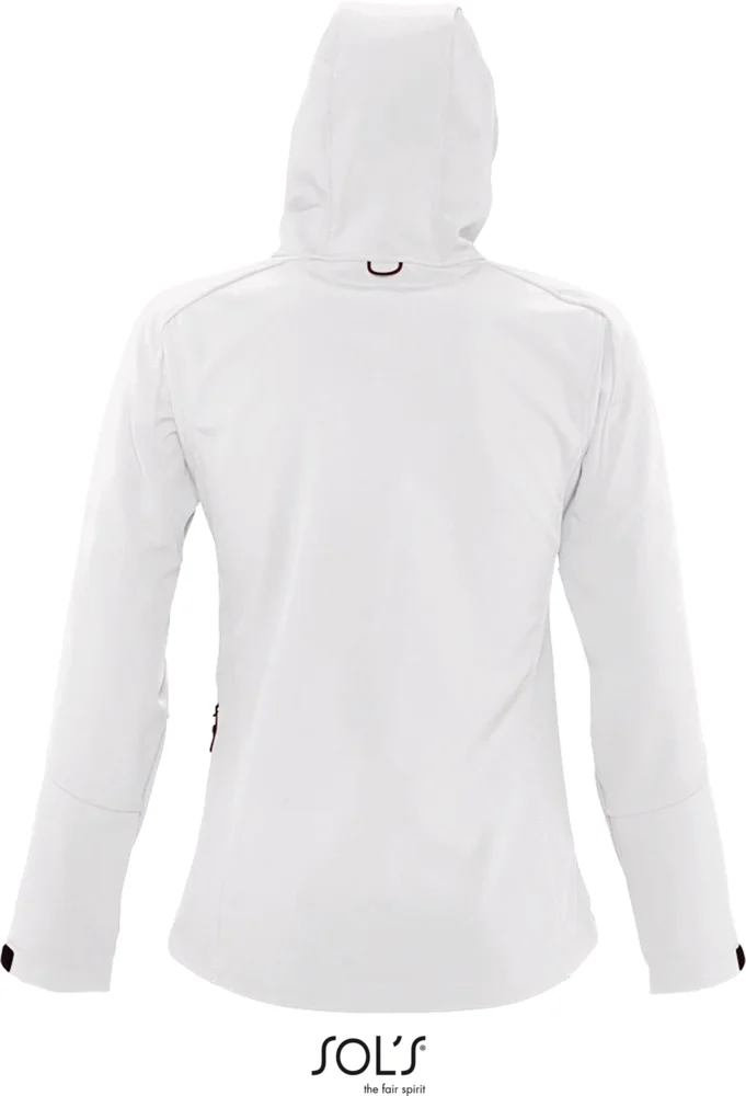 Damen Kapuzen 3-Lagen Softshell Jacke