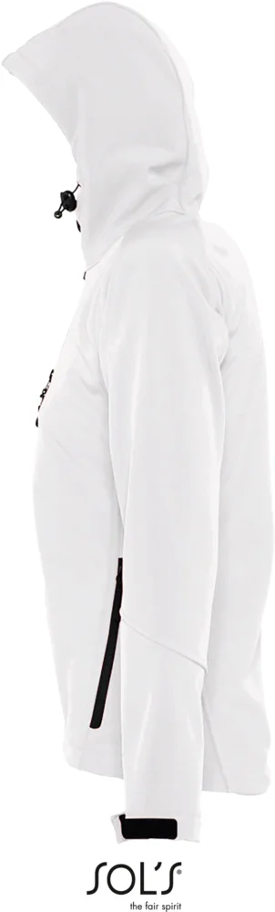 Damen Kapuzen 3-Lagen Softshell Jacke
