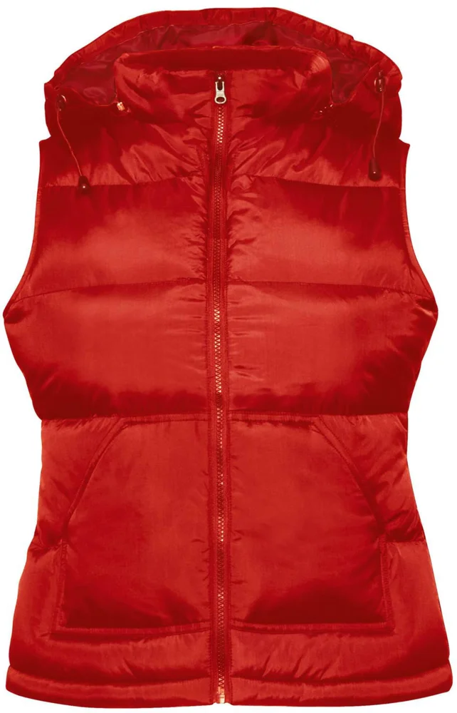 Ladies' Hooded Bodywarmer
