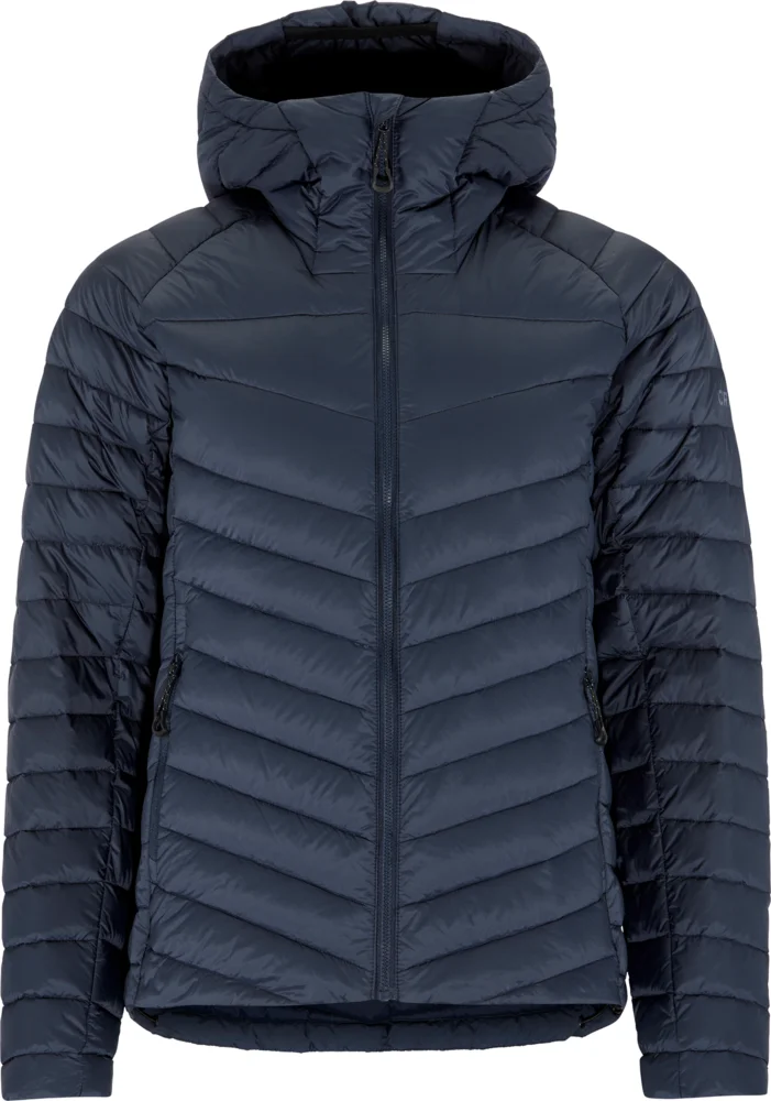 Damen Kapuzen Daunenjacke