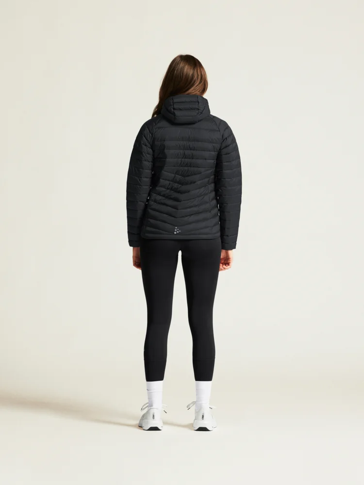 Damen Kapuzen Daunenjacke