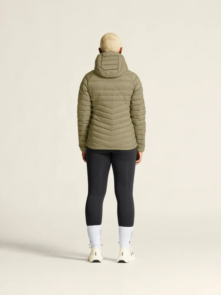 Damen Kapuzen Daunenjacke