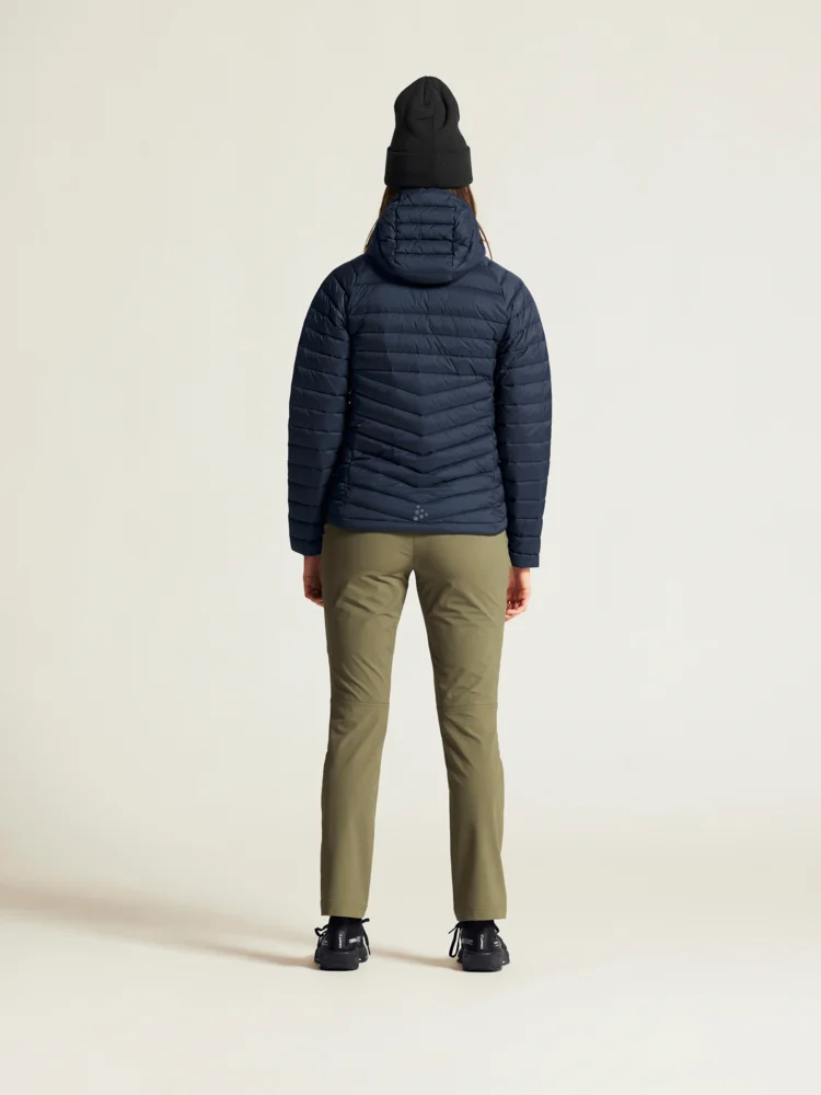 Damen Kapuzen Daunenjacke