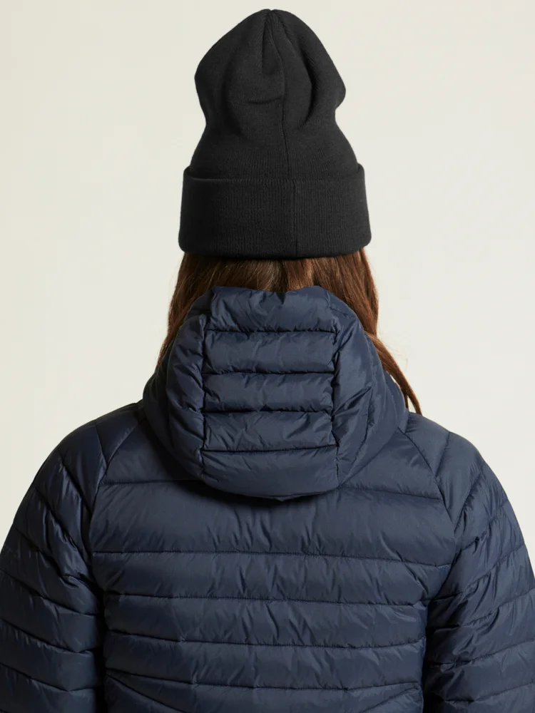 Damen Kapuzen Daunenjacke