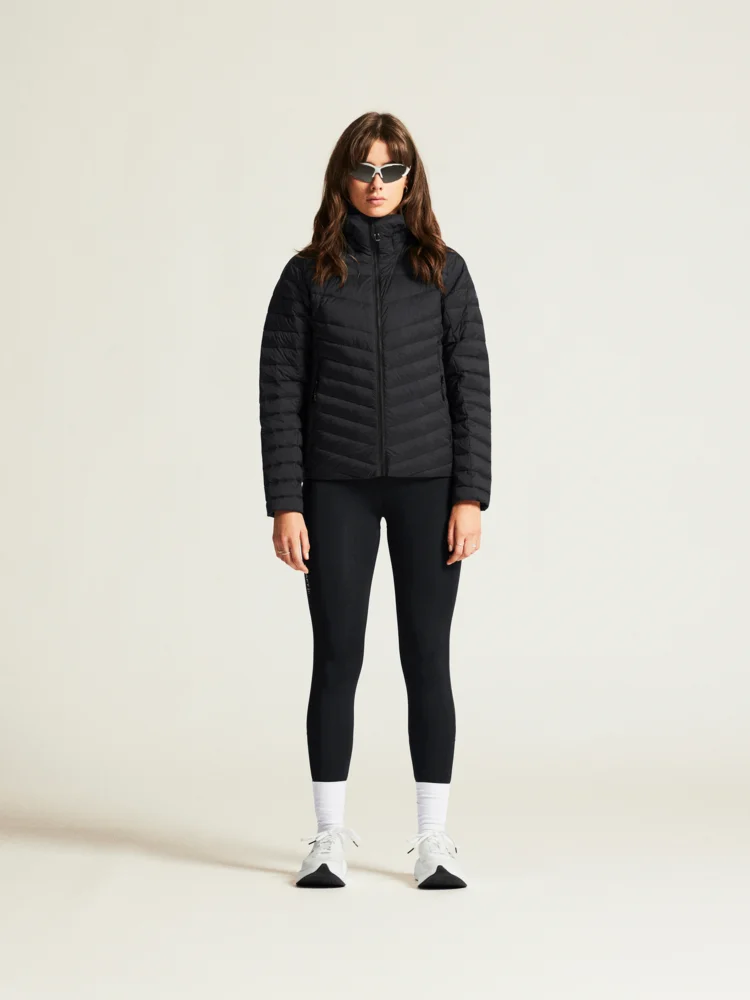 Damen Kapuzen Daunenjacke