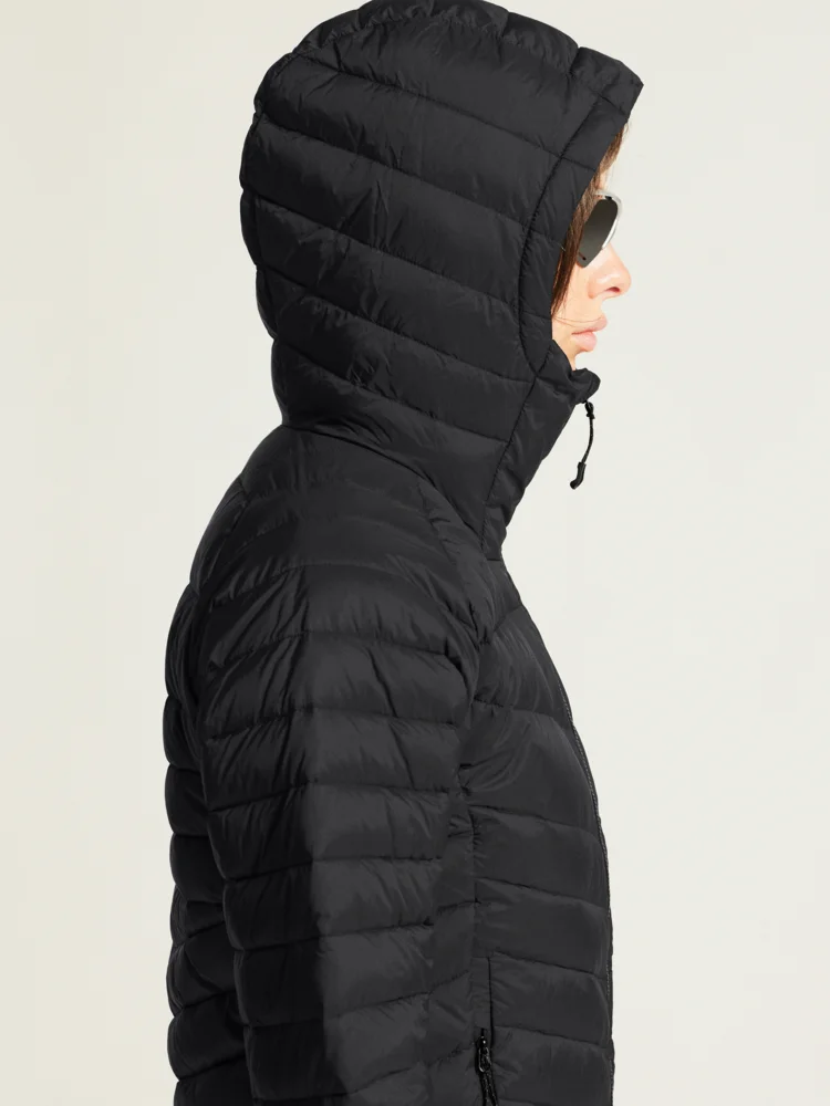 Damen Kapuzen Daunenjacke