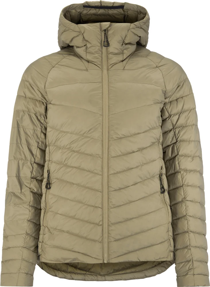Damen Kapuzen Daunenjacke