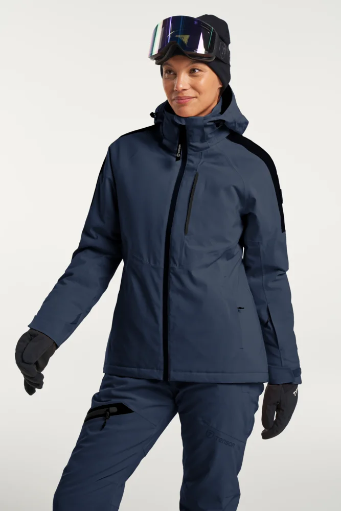 Damen Kapuzen Skijacke