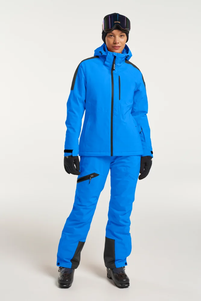 Damen Kapuzen Skijacke