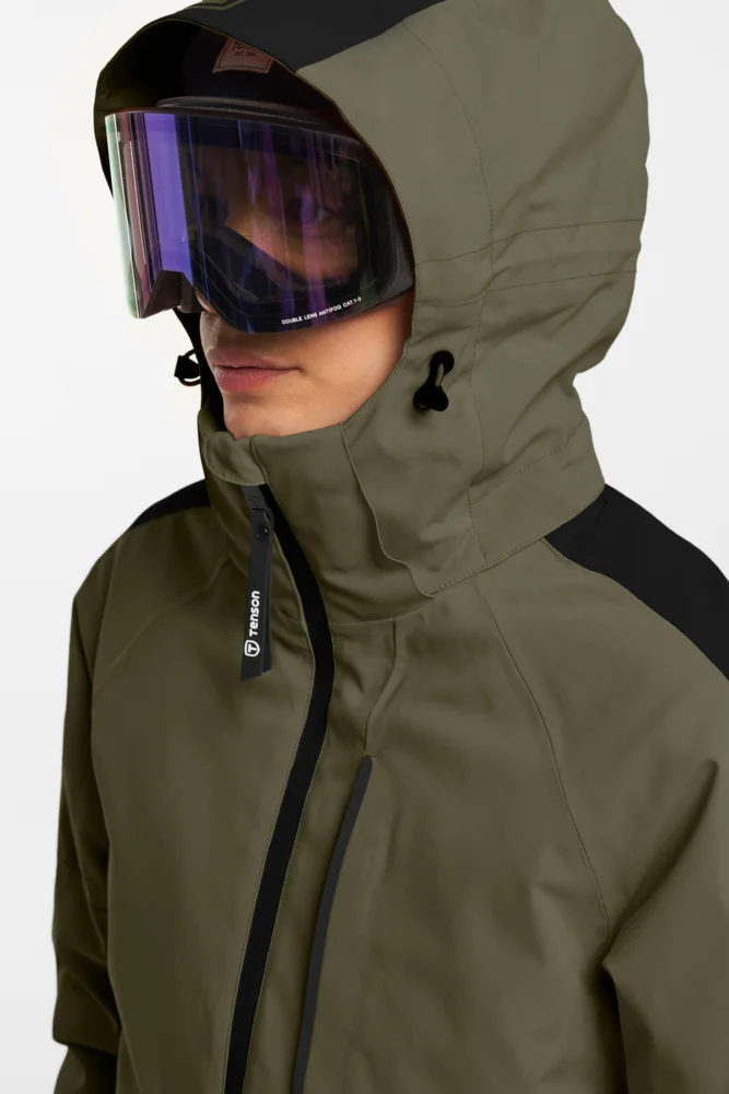 Damen Kapuzen Skijacke