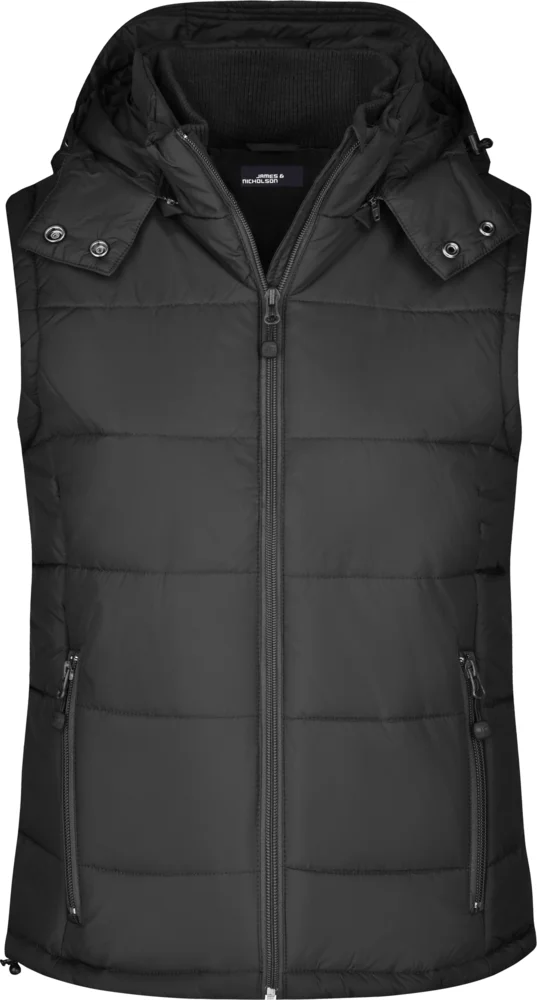 Ladies' Hooded Padded Vest