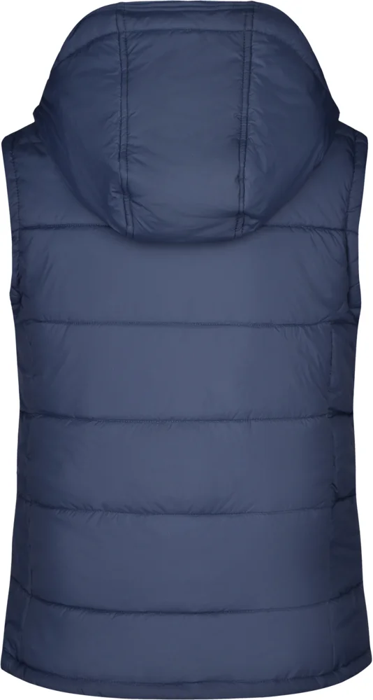 Ladies' Hooded Padded Vest