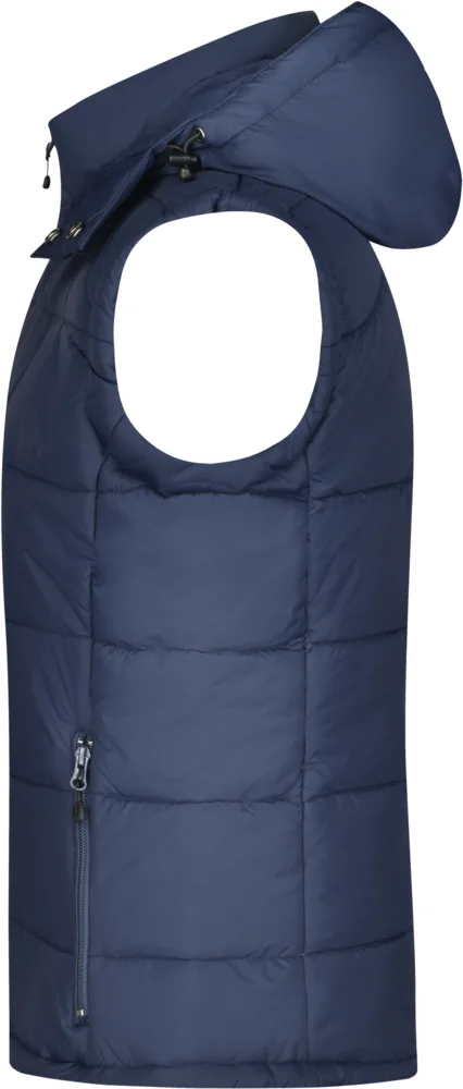 Ladies' Hooded Padded Vest
