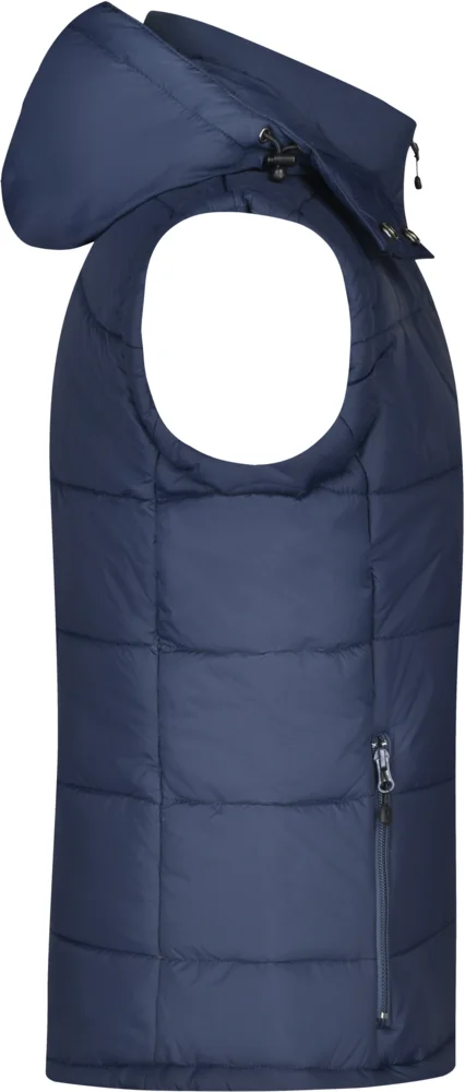 Ladies' Hooded Padded Vest