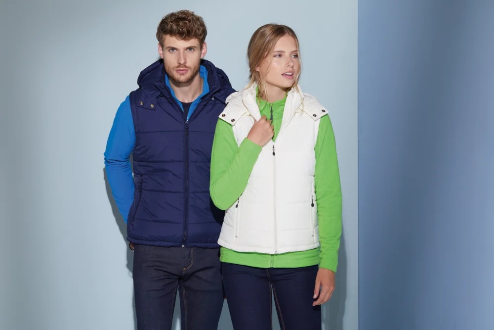 Ladies' Hooded Padded Vest