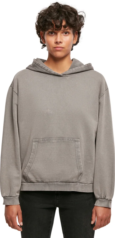Damen Kapuzen Sweater "Acid Wash"