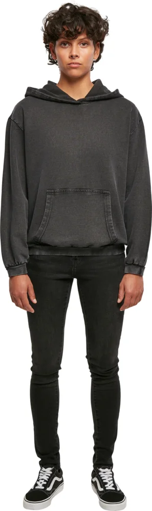 Damen Kapuzen Sweater "Acid Wash"
