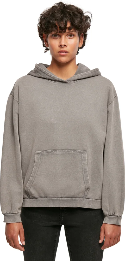 Damen Kapuzen Sweater "Acid Wash"