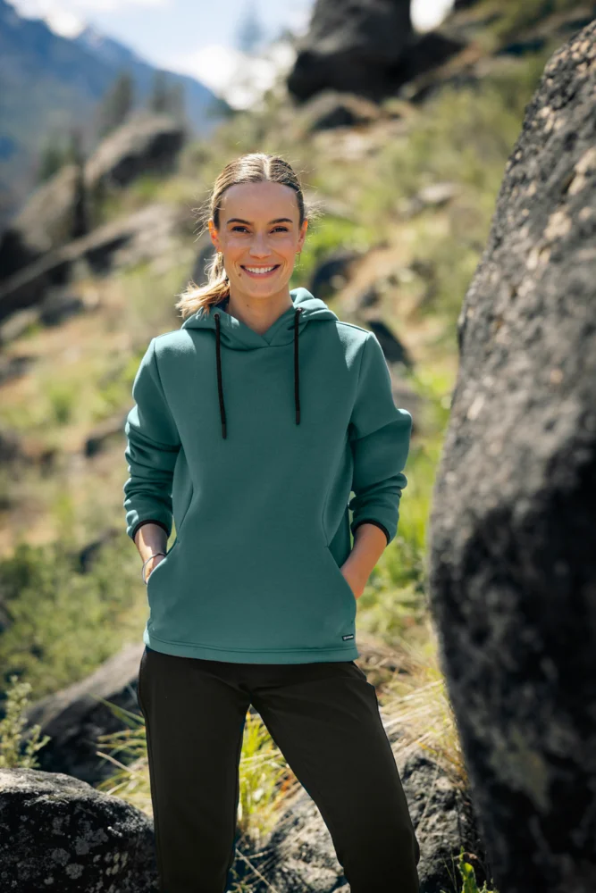 Damen Kapuzen Sweater