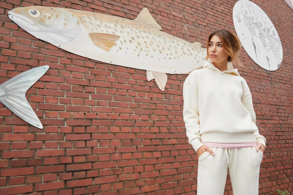 Damen Kapuzen Sweater "Lounge"