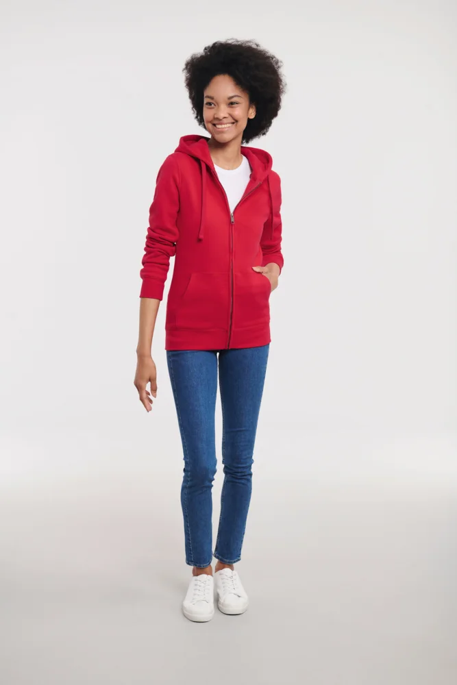 Damen Kapuzen Sweatjacke "Authentic"