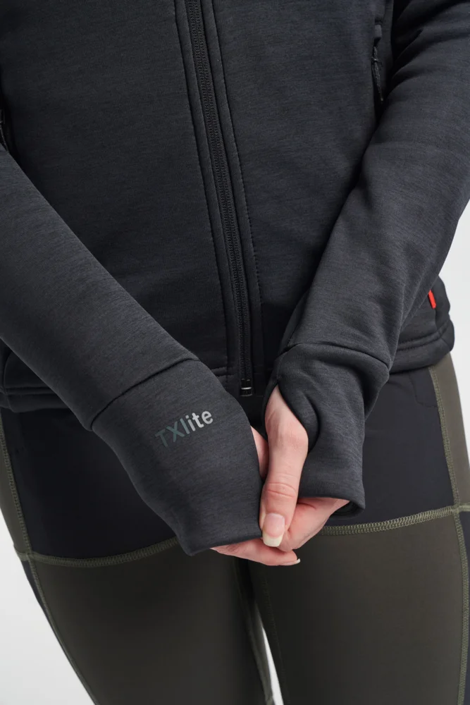 Damen Kapuzen Sweatjacke