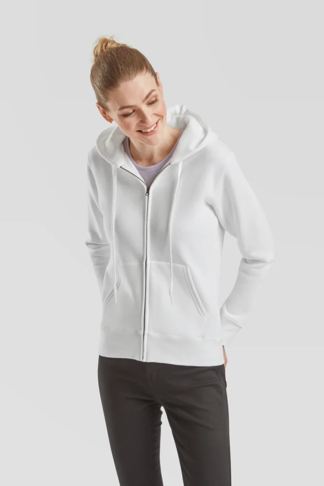 Damen Kapuzen Sweatjacke