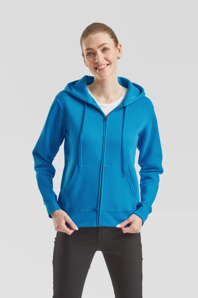 Damen Kapuzen Sweatjacke