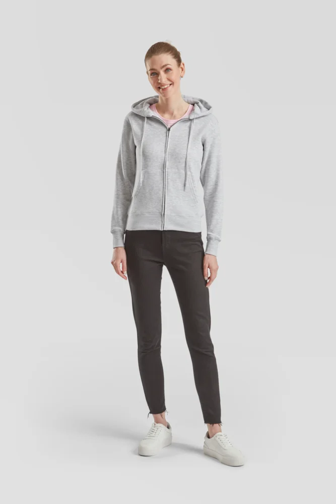 Damen Kapuzen Sweatjacke