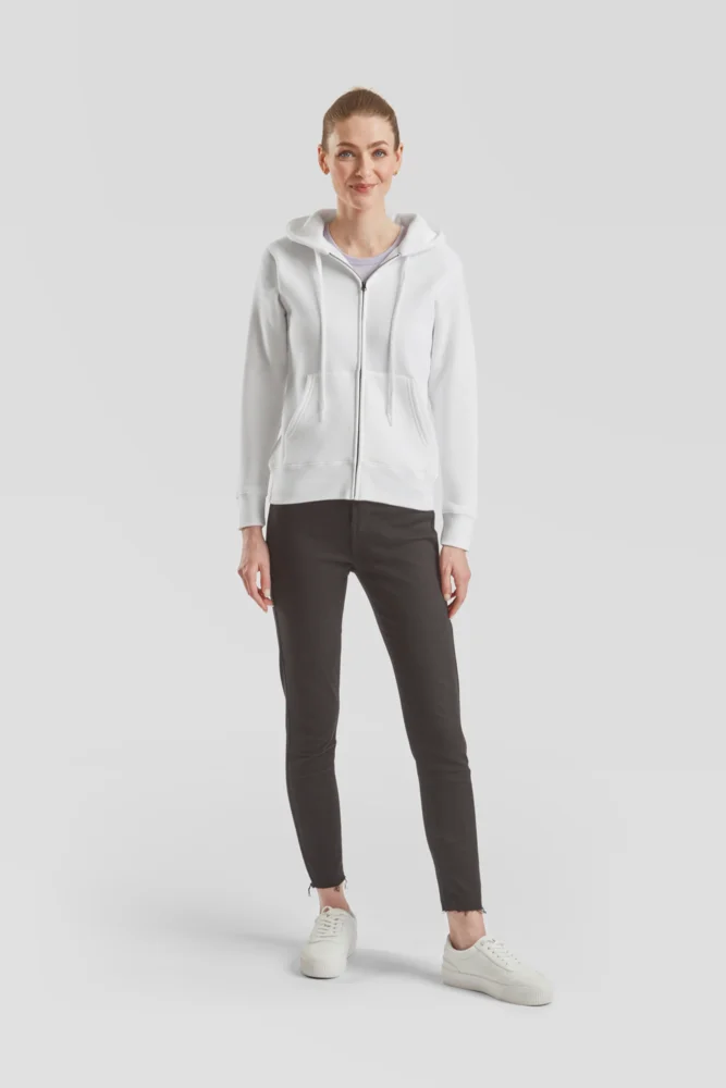 Damen Kapuzen Sweatjacke
