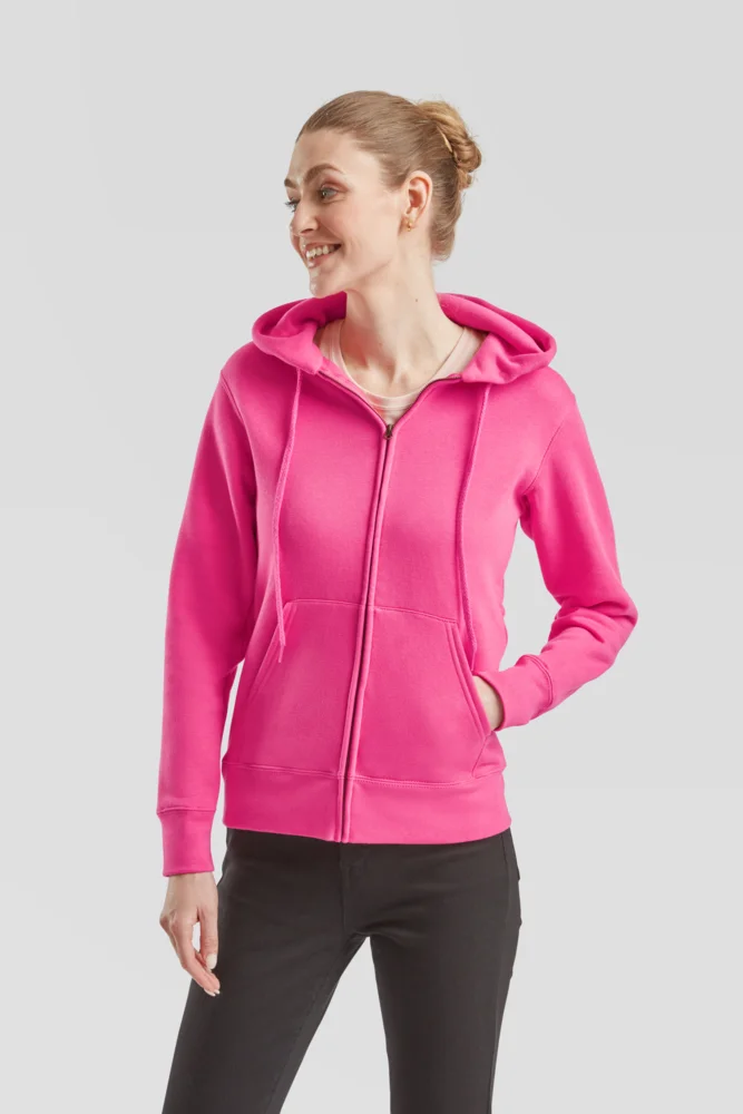 Damen Kapuzen Sweatjacke