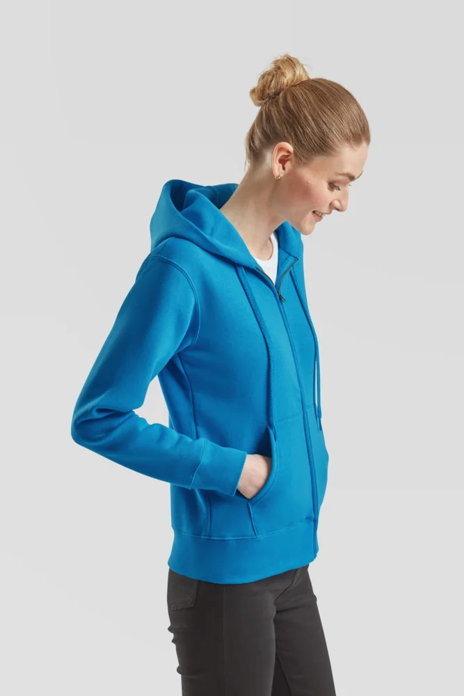 Damen Kapuzen Sweatjacke