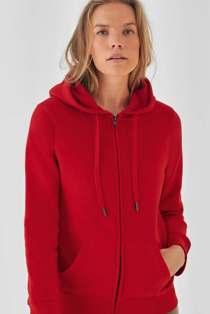 Ladies' Hooded Sweat Jacket